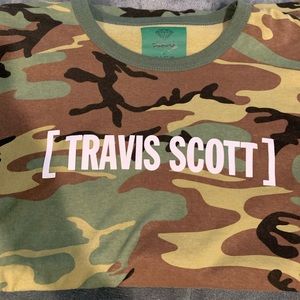 Camo Travis Scott Diamond Collab